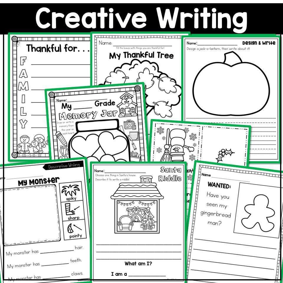 Writing Prompts Journals Morning Work Narrative Opinion For The Year - Image 11
