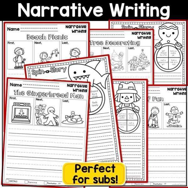 Writing Prompts Journals Morning Work Narrative Opinion For The Year