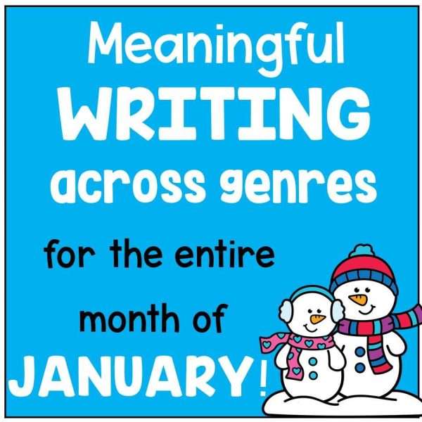 January Writing Prompts Journal Morning Work Winter Crafts Narrative Opinion