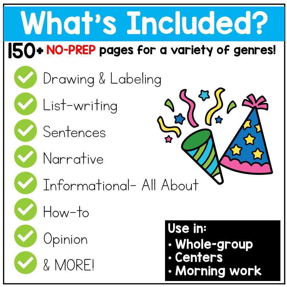 January Writing Prompts Journal Morning Work Winter Crafts Narrative Opinion - Image 3