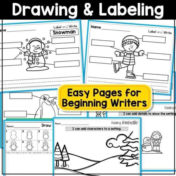 January Writing Prompts Journal Morning Work Winter Crafts Narrative Opinion