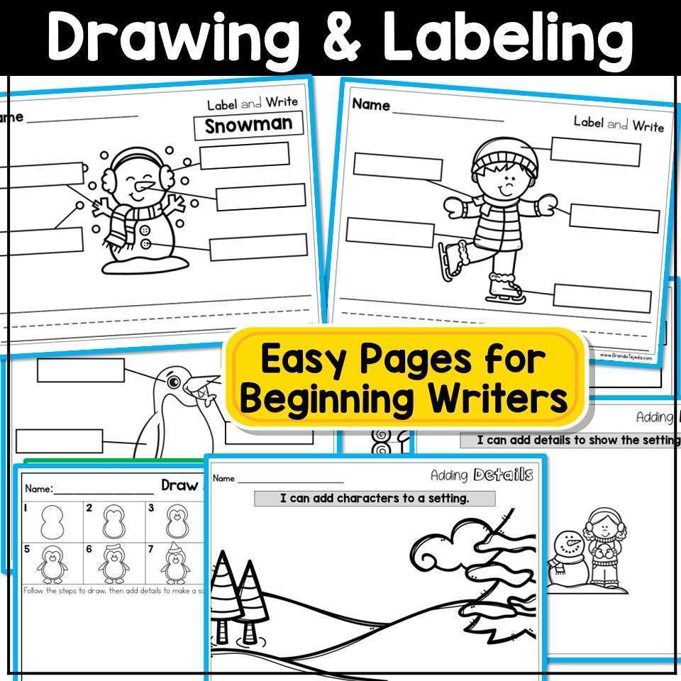 January Writing Prompts Journal Morning Work Winter Crafts Narrative Opinion - Image 4