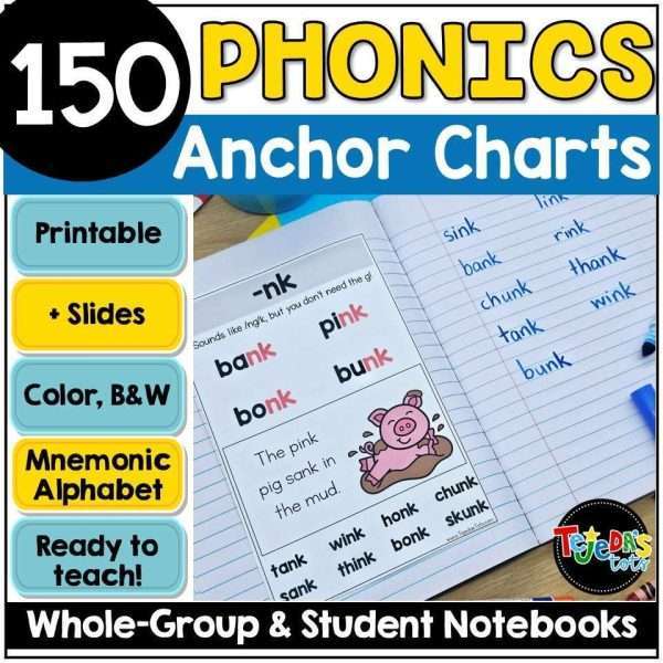 Phonics Anchor Charts Phonics Rules Posters Interactive Notebook Spelling Review