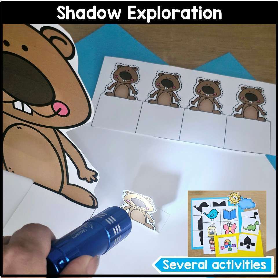 Groundhog Day Reading Book Companion Craft Comprehension and Writing Activities - Image 5
