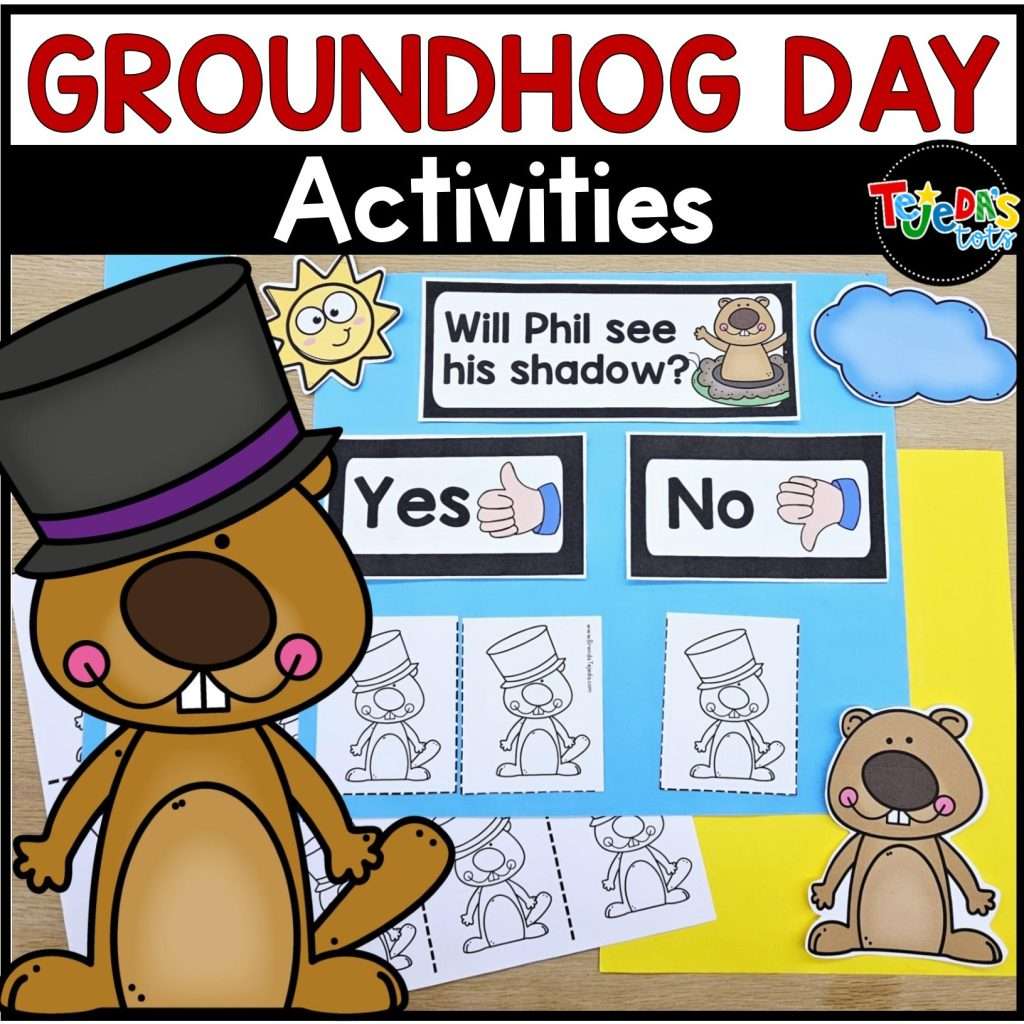 Groundhog Day Reading Book Companion Craft Comprehension and Writing Activities