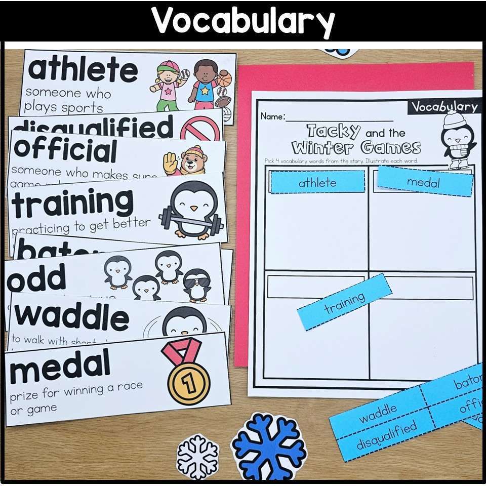 Tacky and the Winter Games Tacky the Penguin Printable Winter Sports Challenge - Image 2
