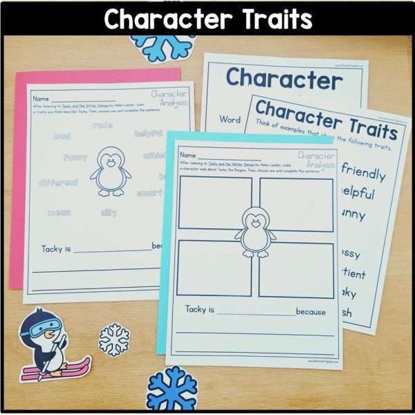 Tacky and the Winter Games Tacky the Penguin Printable Winter Sports Challenge
