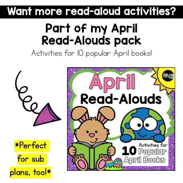 All About Rabbits Spring Read Aloud Activities Comprehension Writing Information