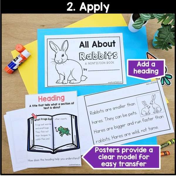 All About Rabbits Spring Read Aloud Activities Comprehension Writing Information