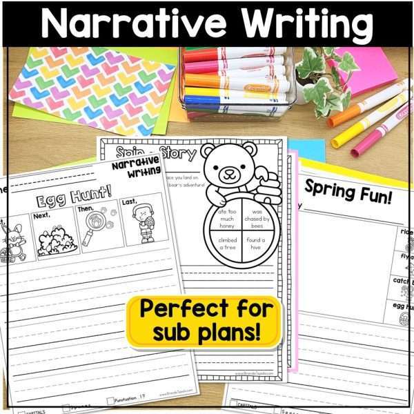 April Writing Prompts Journal Morning Work Easter Earth Day Writing Spring Craft