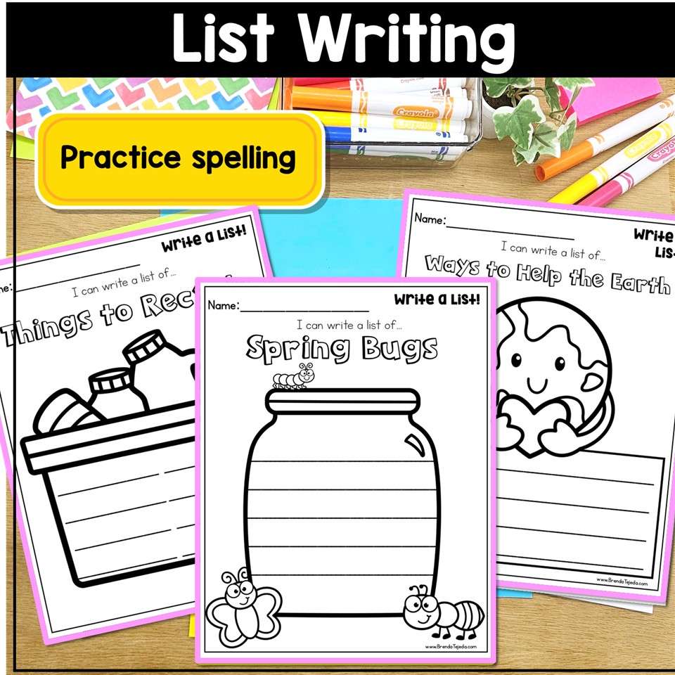 April Writing Prompts Journal Morning Work Easter Earth Day Writing Spring Craft - Image 13