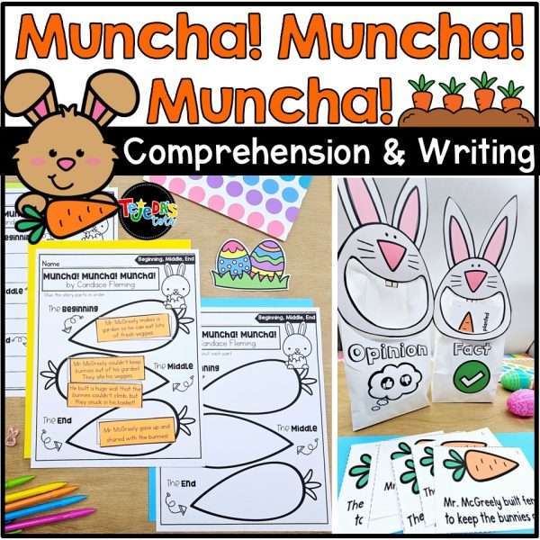 Muncha Muncha Muncha Spring Read Aloud Activities Comprehension Writing Craft