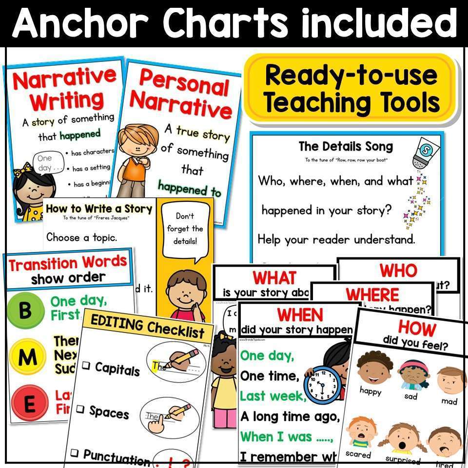 Narrative Writing Prompts with Pictures Daily Journal Prompts for first grade - Image 7