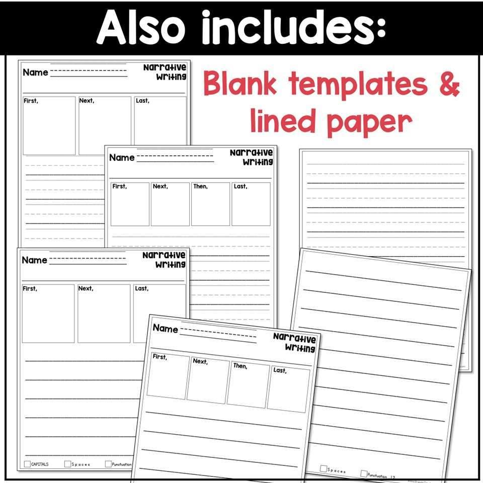 Narrative Writing Prompts with Pictures Daily Journal Prompts for first grade - Image 8