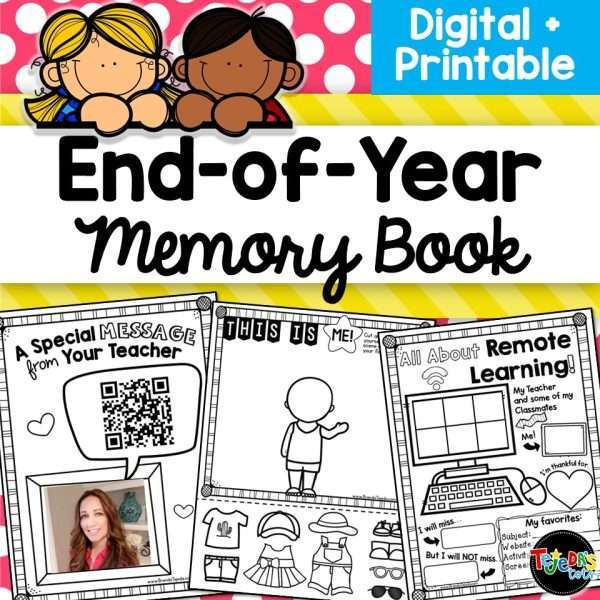 End of Year Memory Book: Grades 2-3