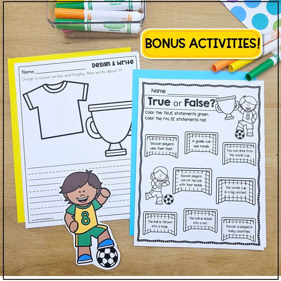 Soccer World Cup 2026 Comprehension Passages Reading Practice Main Idea - Image 6