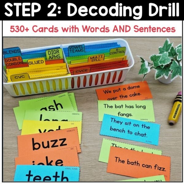 Small Group Phonics Review Bundle | Sound Drill Decoding & High-Frequency Words - Image 4