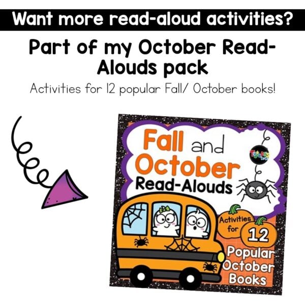 Stellaluna Halloween Bat October Read Aloud and Activity Craft 1st Grade Fall - Image 7