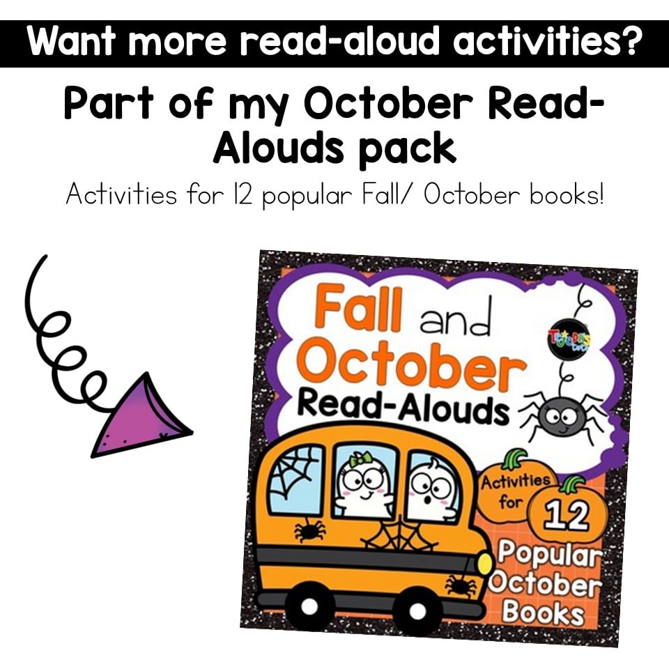Stellaluna Halloween Bat October Read Aloud and Activity Craft 1st Grade Fall