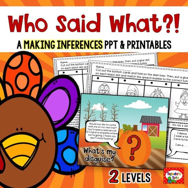 Disguise a Turkey: Making Inferences - Image 1