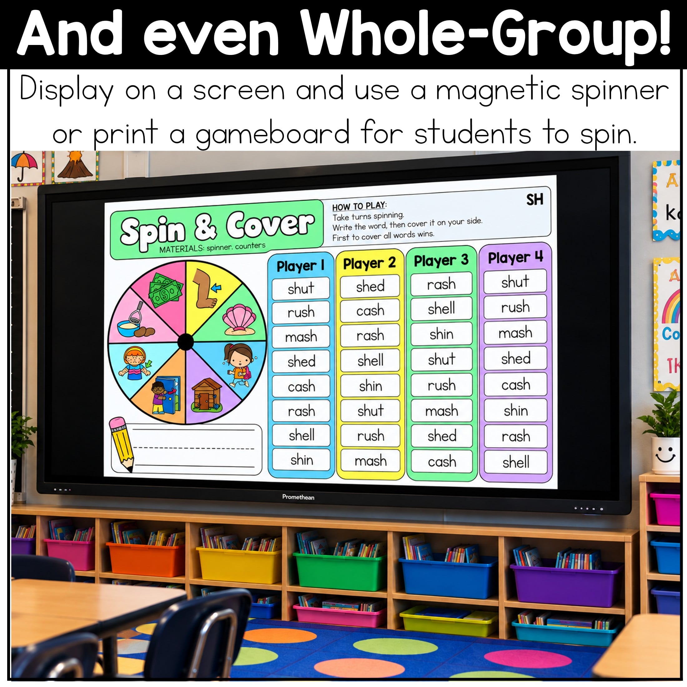 Digraph Game Bundle Phonics Centers Kindergarten 1st Grade No Prep Literacy Centers - Image 7