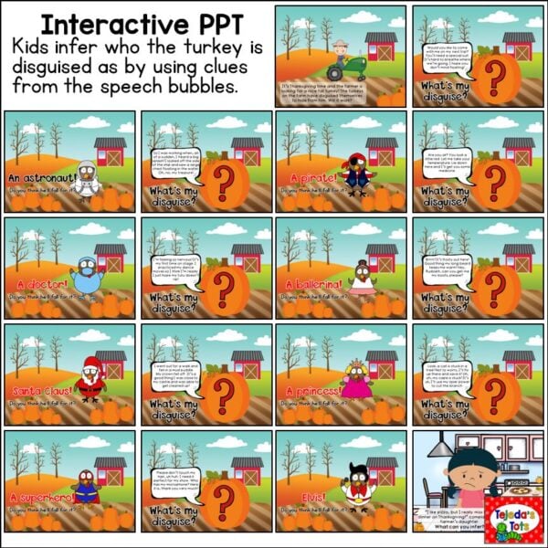 Disguise a Turkey: Making Inferences - Image 7
