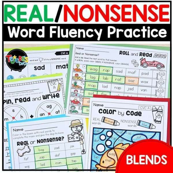 Nonsense Word Fluency Practice | Nonsense Words Games and Activities - Image 7