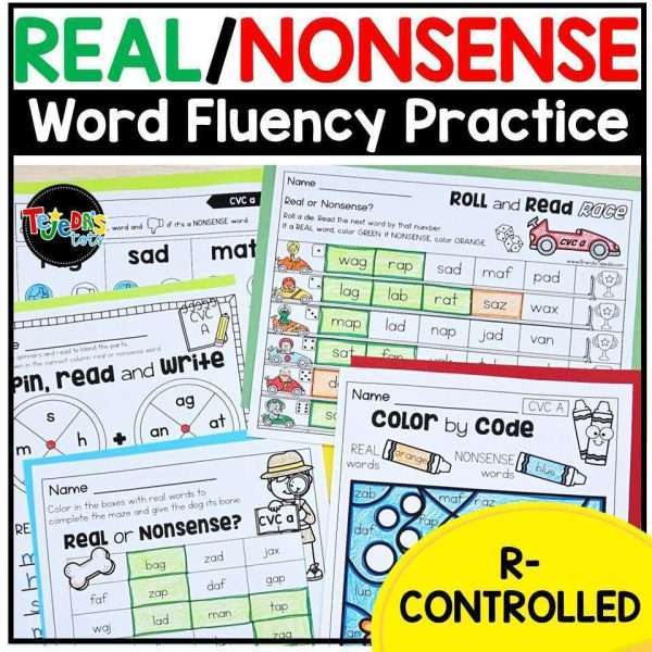 Nonsense Word Fluency Practice | Nonsense Words Games and Activities - Image 5
